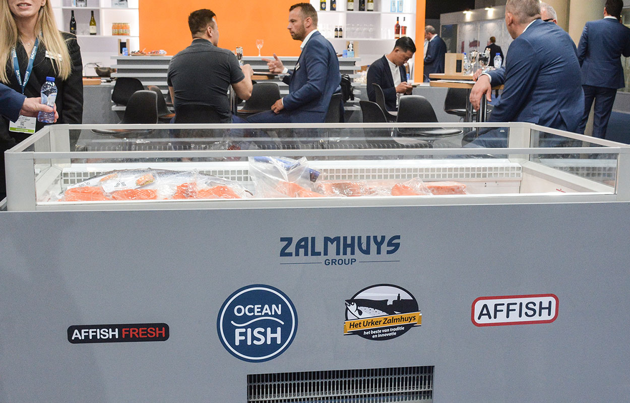 Zalmhuys Group's booth at Seafood Expo Global