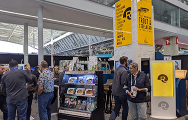 The Riverence Group booth at Seafood Expo North America