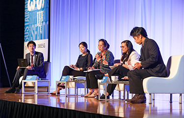 Patima Tungpuchaykul discusses her work at the Tokyo Sustainable Seafood Summit