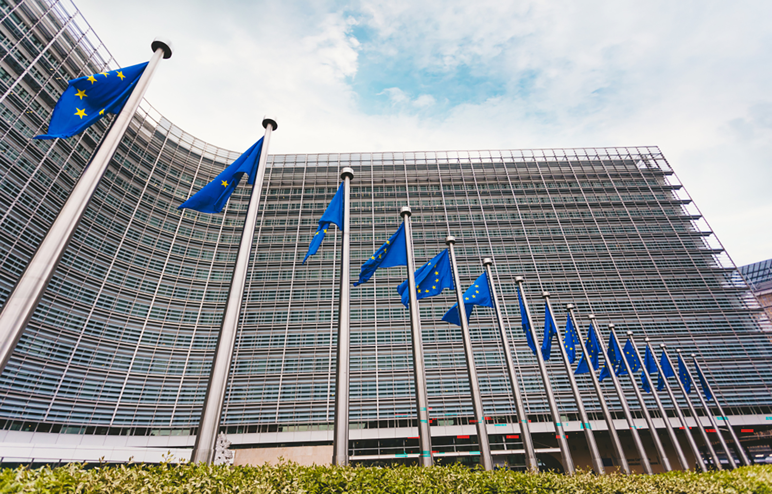 The European Commission building in Brussels, Belgium