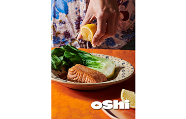 Oshi plant based salmon