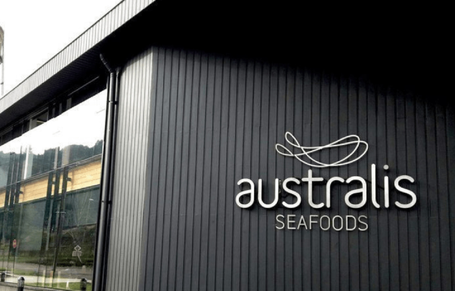 The exterior of an Australis Seafoods building