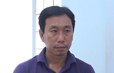 Truong Trung Tin, the director of Trung Tin Seafood Import and Export Limited Company.