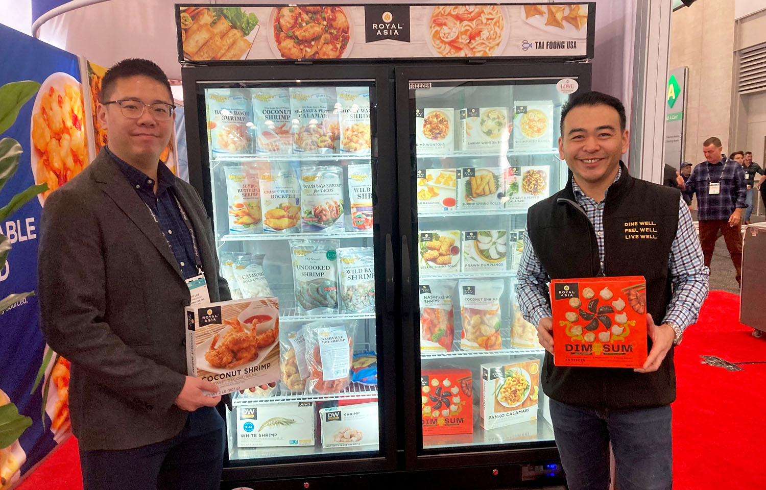 Tai Foong USA vice presidents Jeff Lam and Eric Lam.