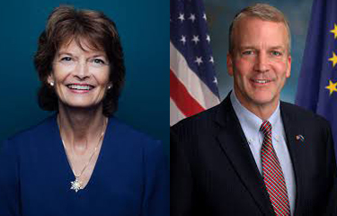 U.S. Senators Lisa Murkowski and Dan Sullivan