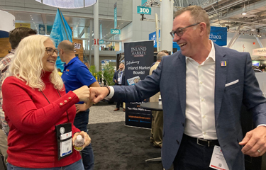 Chris Rosenberger is the president of Atlanta, Georgia, U.S.A.-based Inland Seafood.