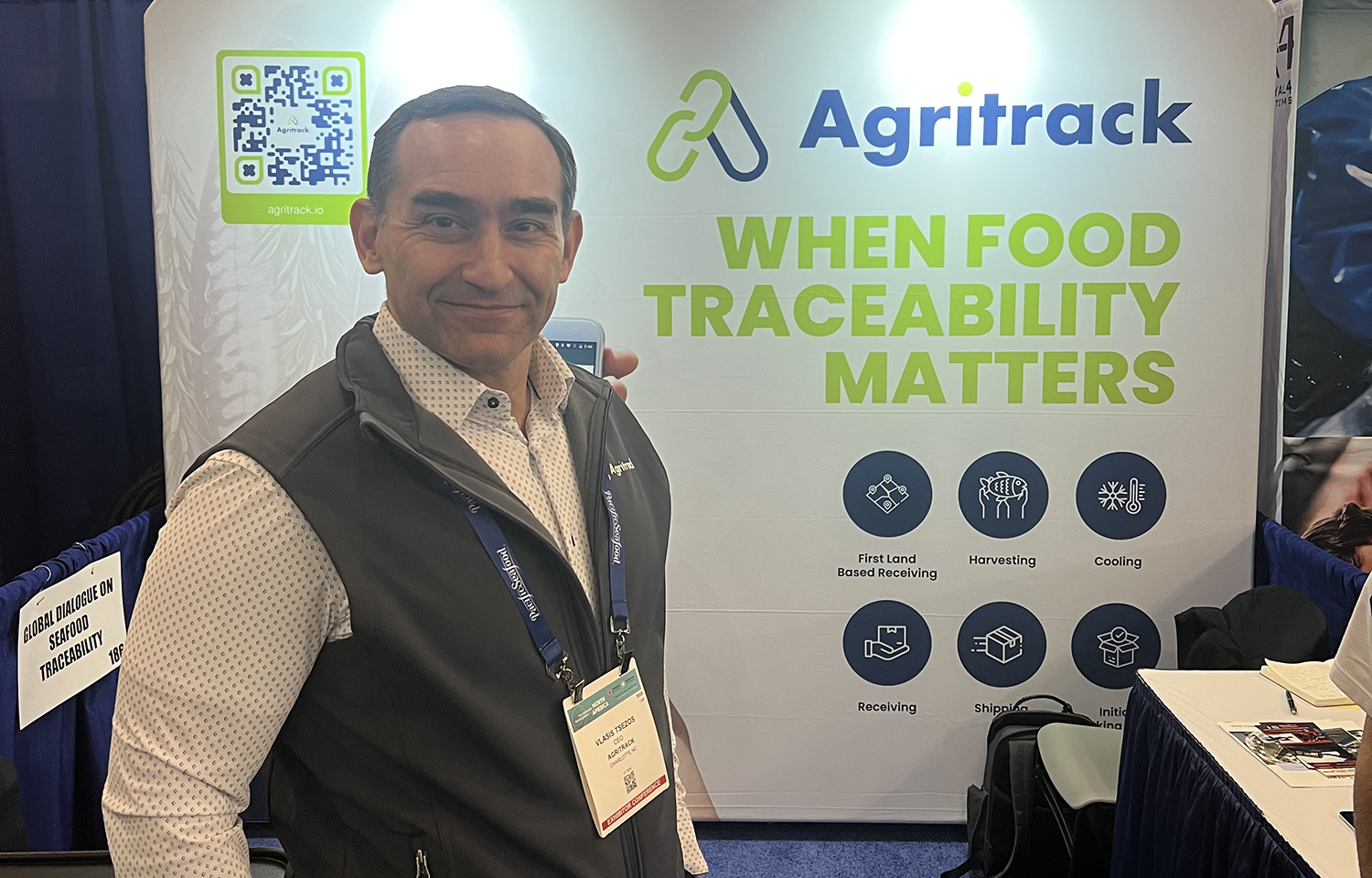 Agritrack CEO and Co-Founder Vlasis Tsezos