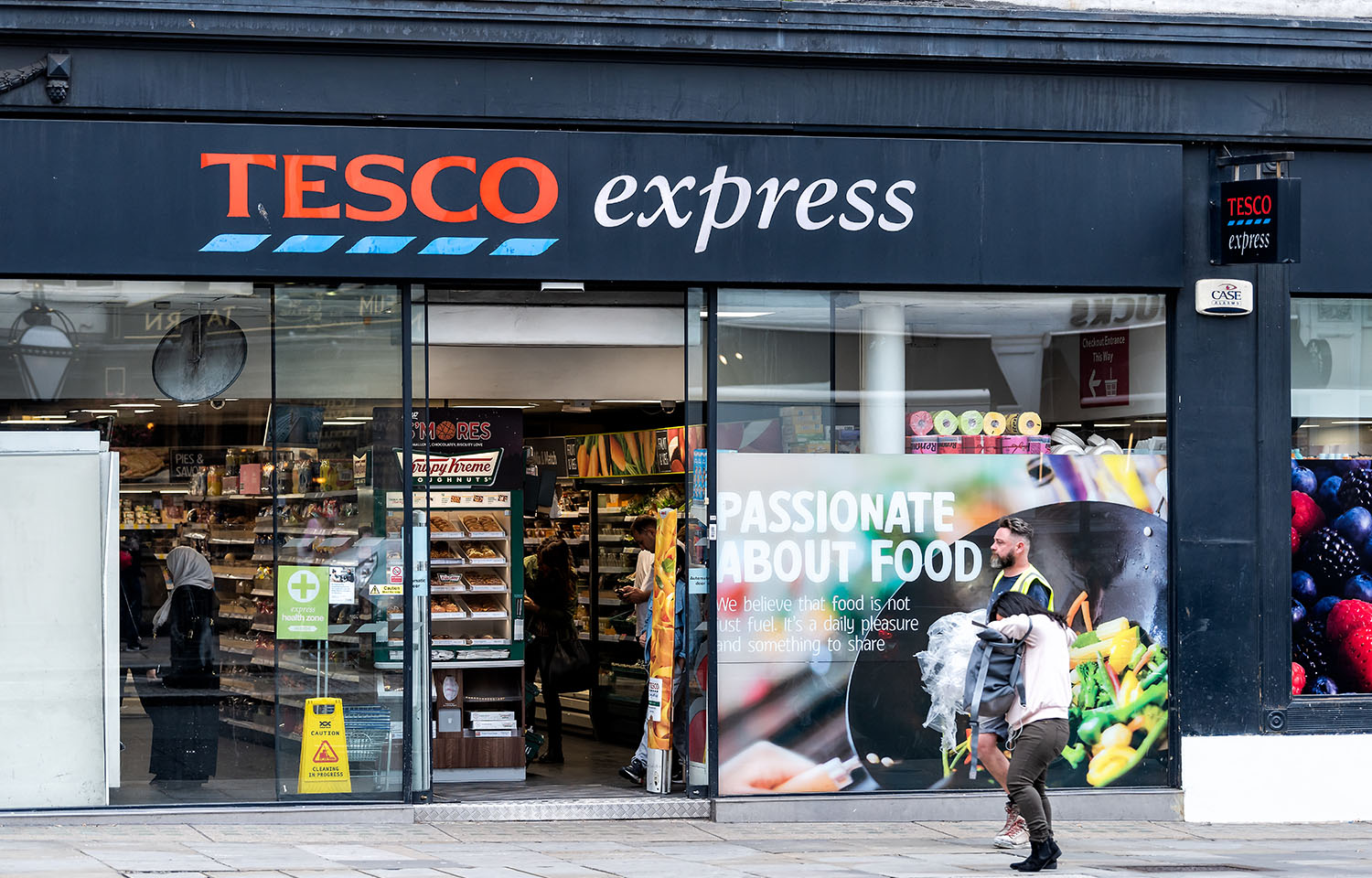 A Tesco Express in London, U.K.