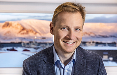 Soon to be former ISI CEO Bjarni Armannsson