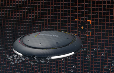 A rendering of Probotic's Hole Detection System.