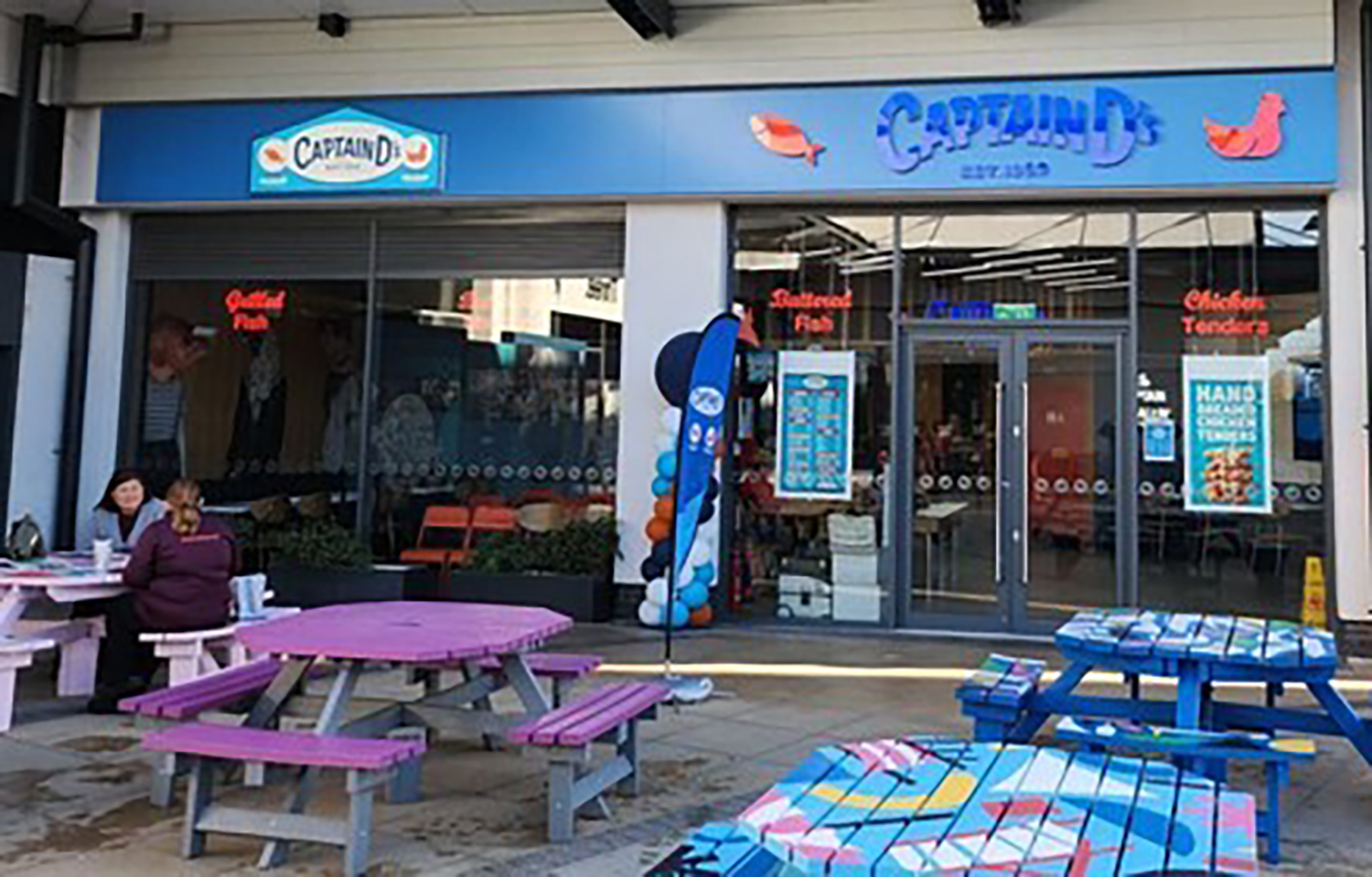 Captain D's first U.K. location in Broadstairs