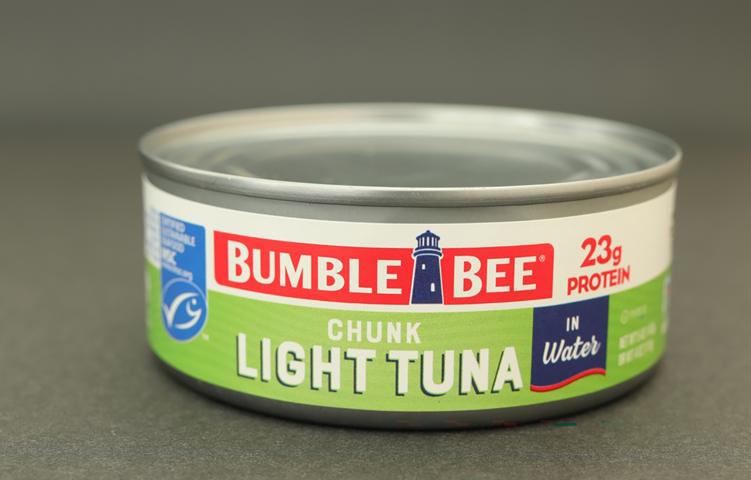 A Bumble Bee canned tuna product