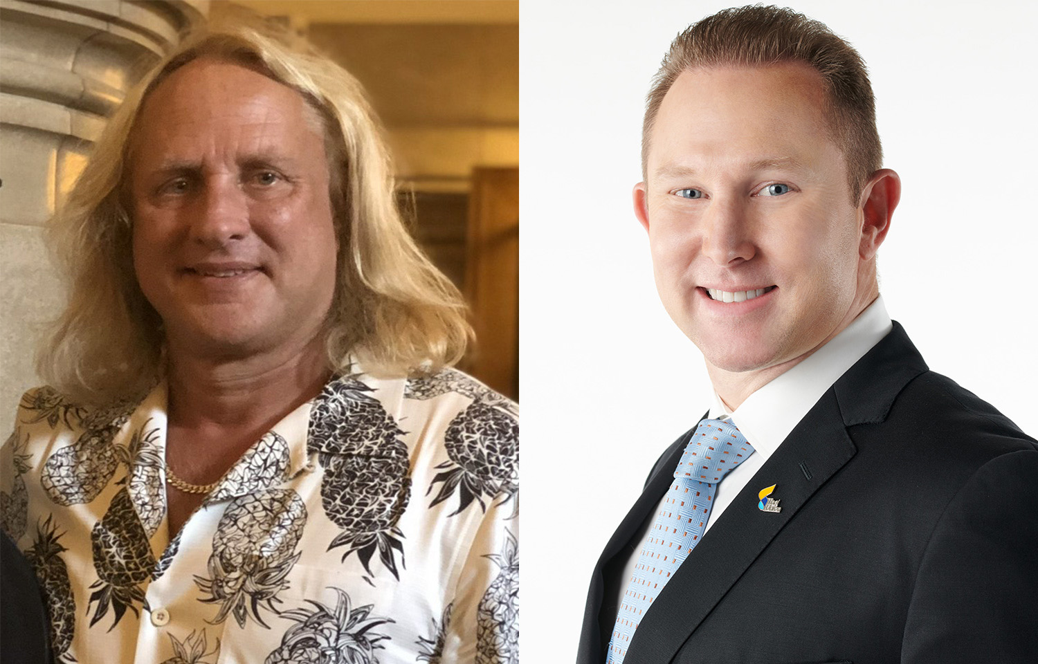 Peter Pan Seafoods Co-Owner Rodger May and former CEO Kevin Bixler