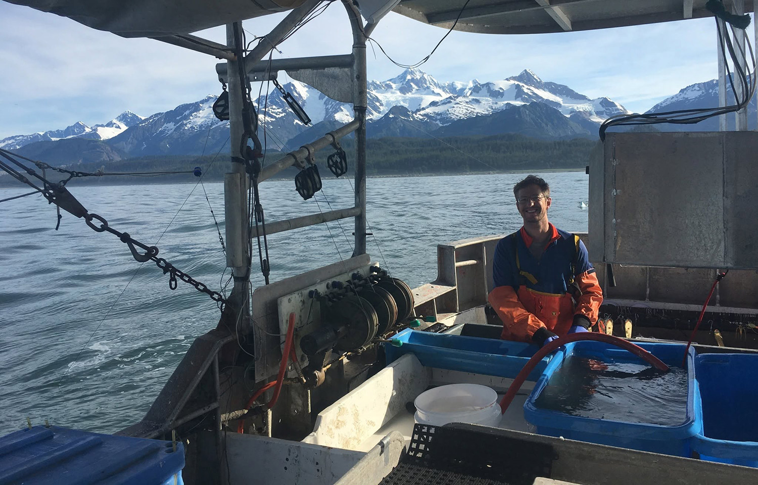 New United Fishermen of Alaska Executive Director Thatcher Brouwer