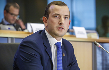 Virginijus Sinkevičius, the commissioner for the environment, oceans, and fisheries at the European Commission.
