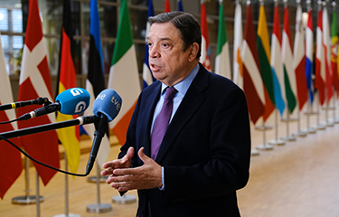 Spanish Minister for Agriculture, Fisheries, and Food Luis Planas Puchades.