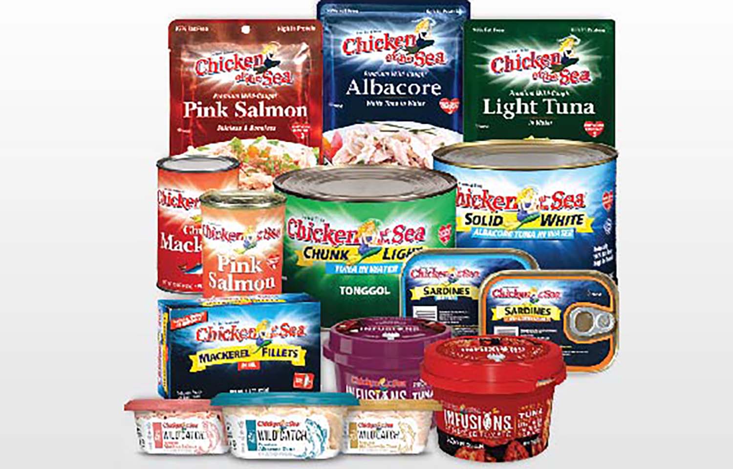 Chicken of the Sea packaged and canned seafood