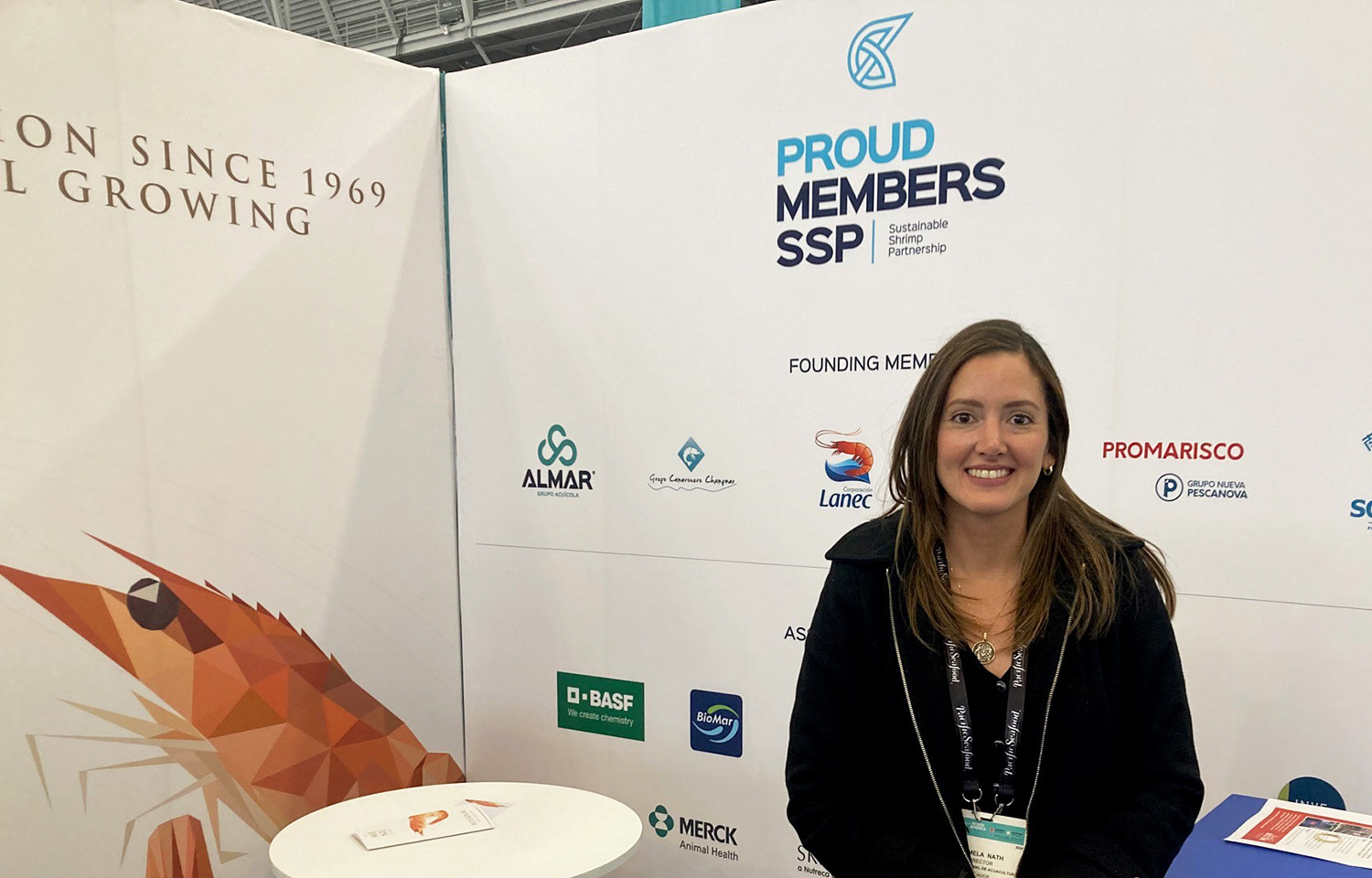 Sustainable Shrimp Partnership Director Pamela Nath.