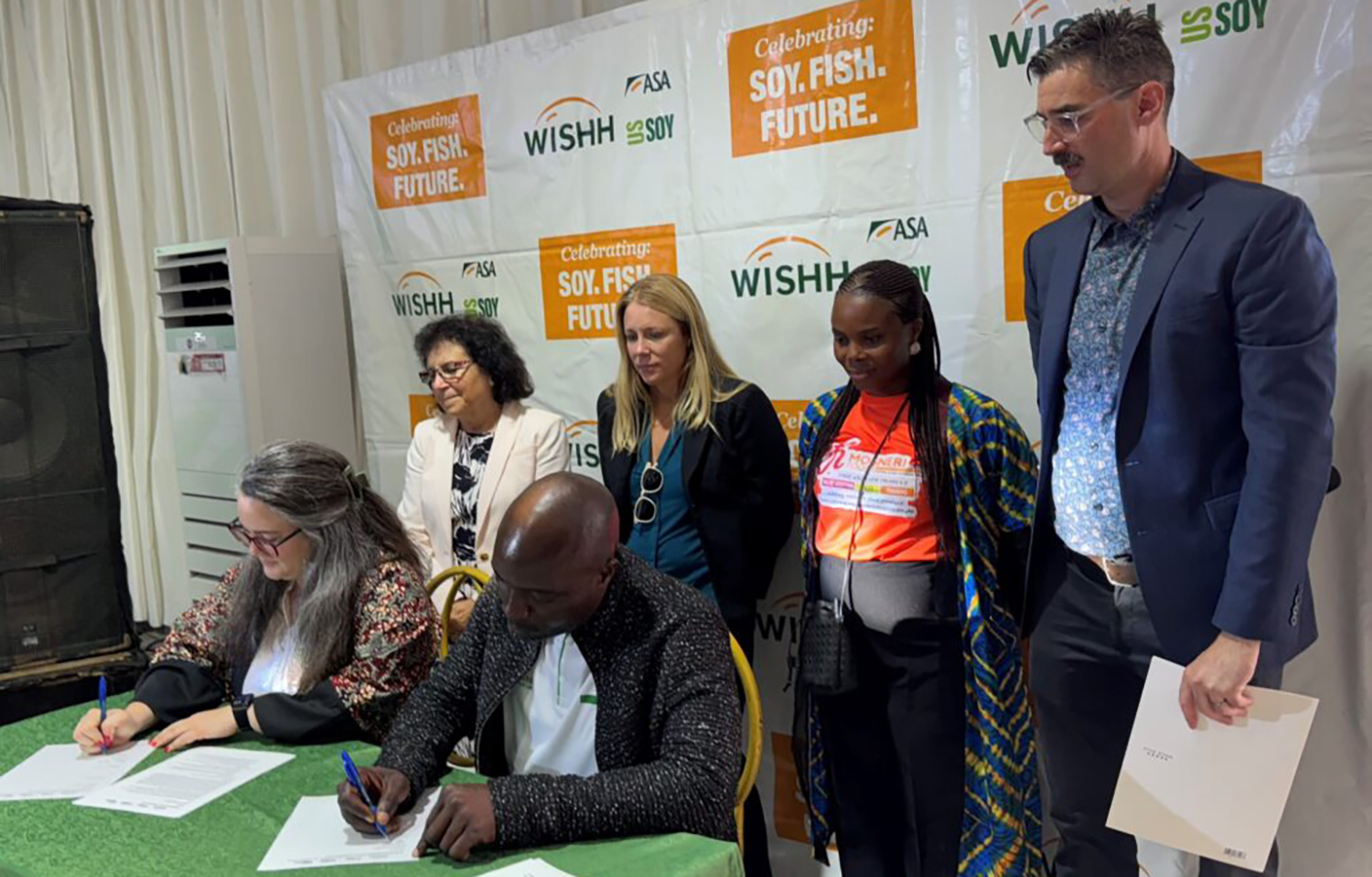 Sejfarms and ASA representatives signing the MoU