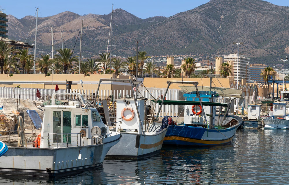 Spanish fishing vessels