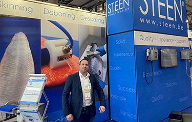 Steen International Sales Manager Lourenz Seesing.