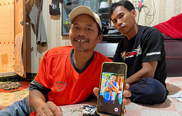 Indonesian fishers.