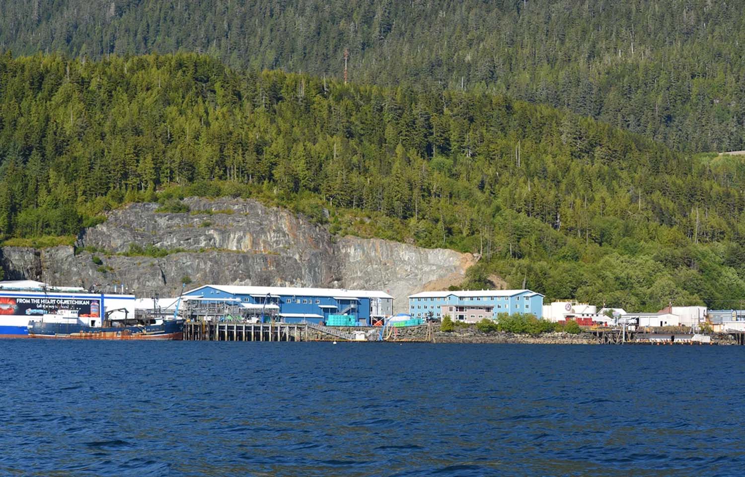 Trident's plant in Ketchikan, Alaska