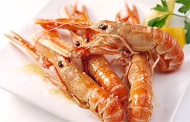Dublin Bay prawns.