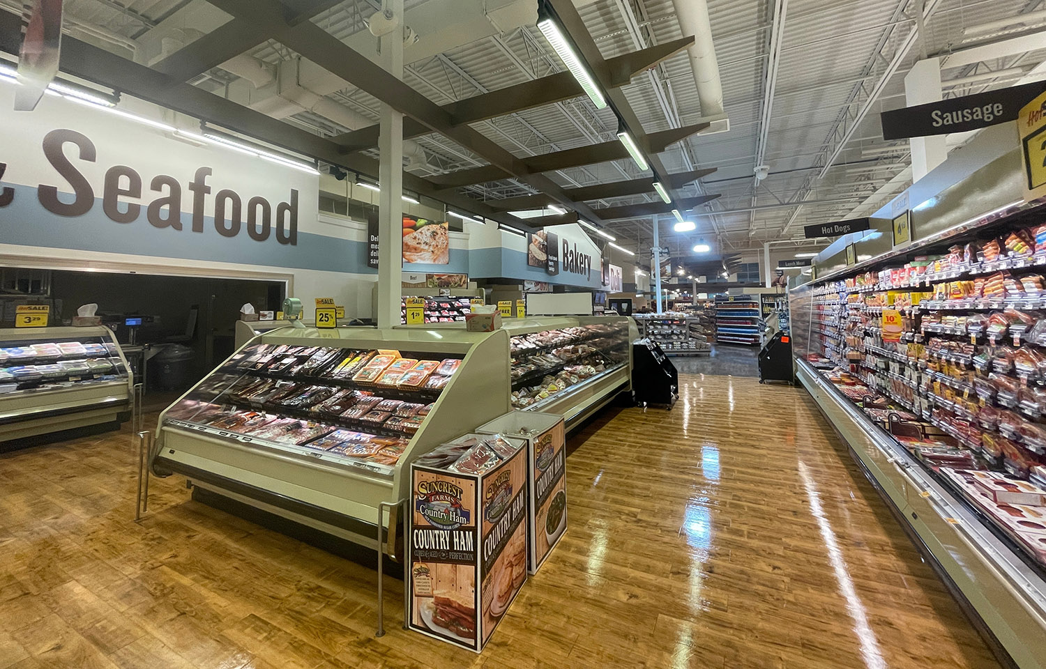 A grocery store in Georgia, U.S.A.