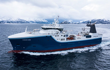 Leroy Seafood Group fishing vessel Kongsfjord.