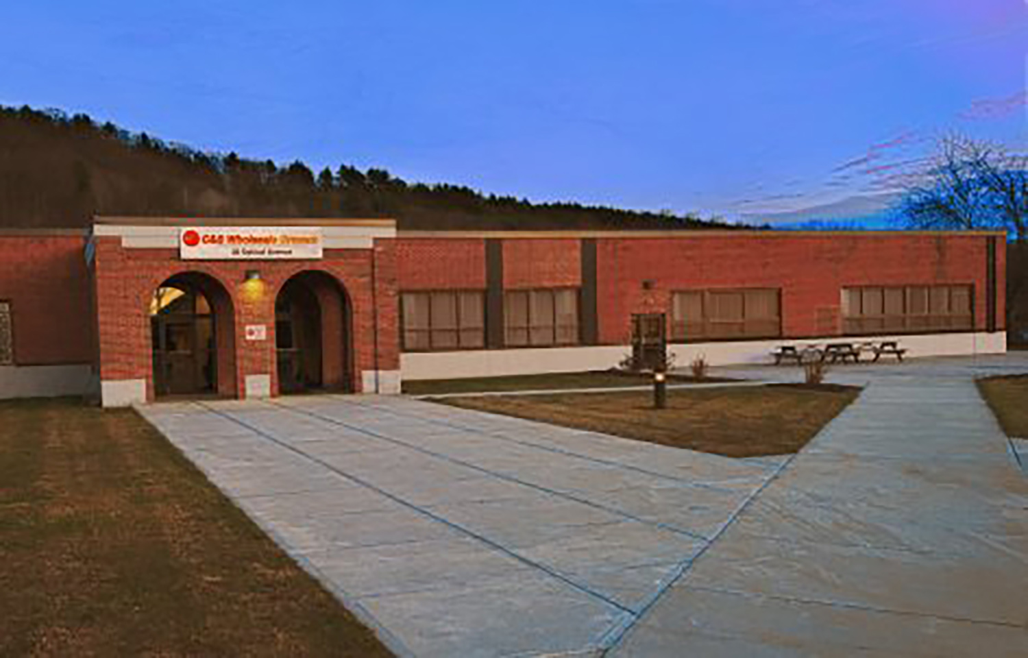 C&S headquarters in Keene, New Hampshire, U.S.A.