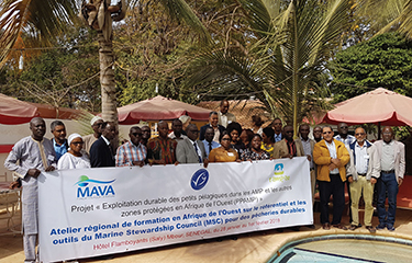 An MSC "Level 2" capacity building training event in Senegal