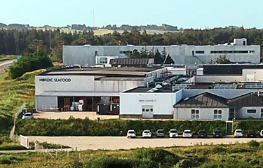 Nordic Seafood's headquarters in Hirtshals, Denmark.