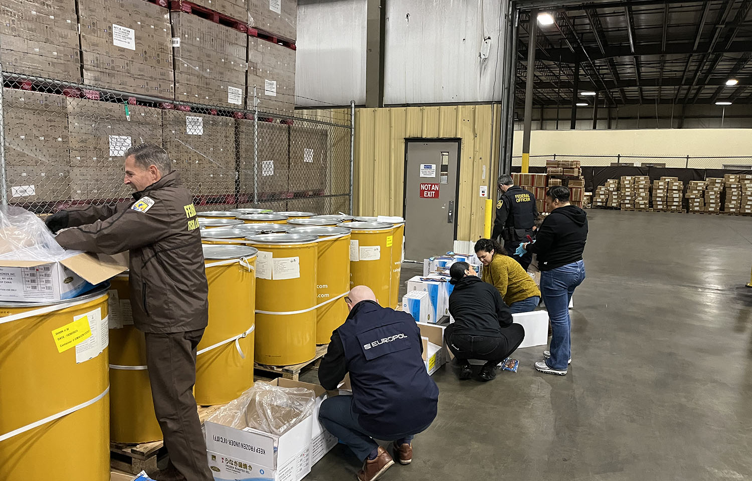 Seafood inspections in New Jersey