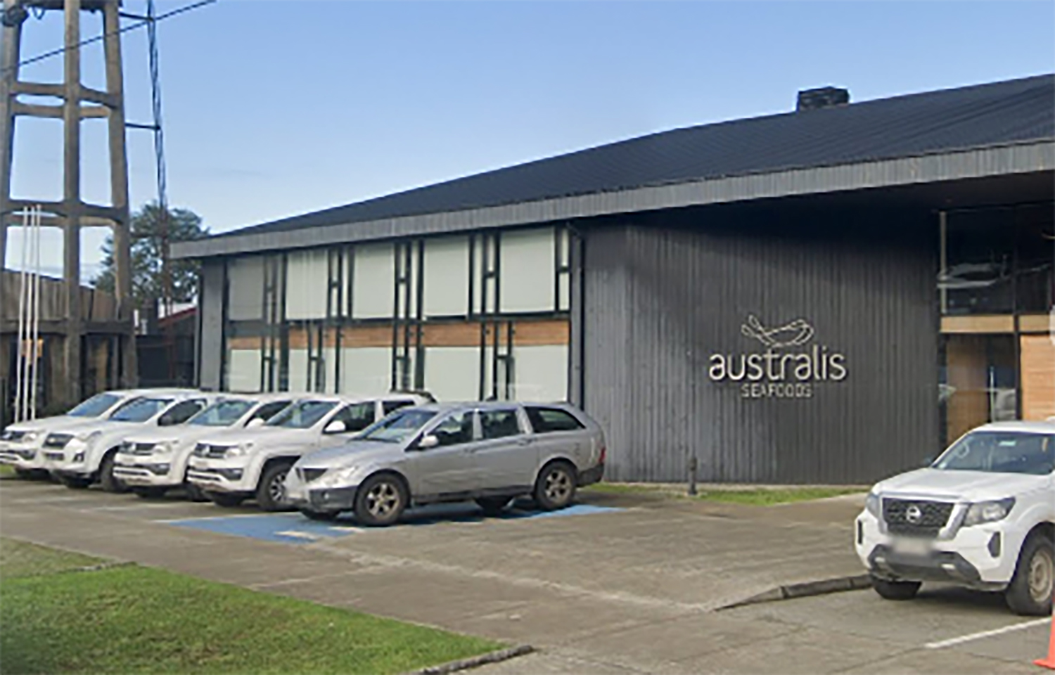 Australis's corporate building in Puerto Varas, Chile