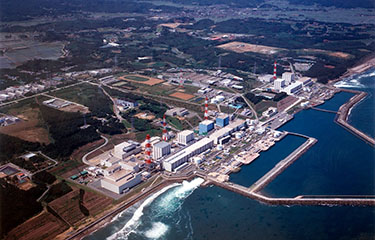 The Fukushima Daiichi Nuclear Power Plant.