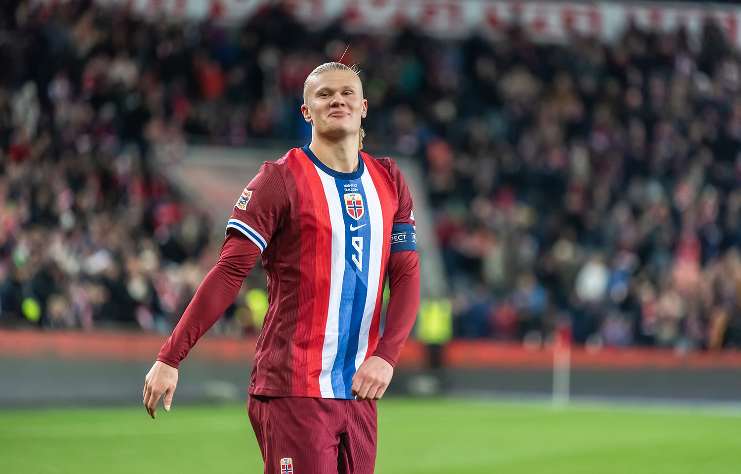 Norwegian soccer team player Erling Haaland