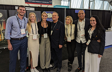 The Grants Oak Smoked employee crew at Seafood Expo North America 2023