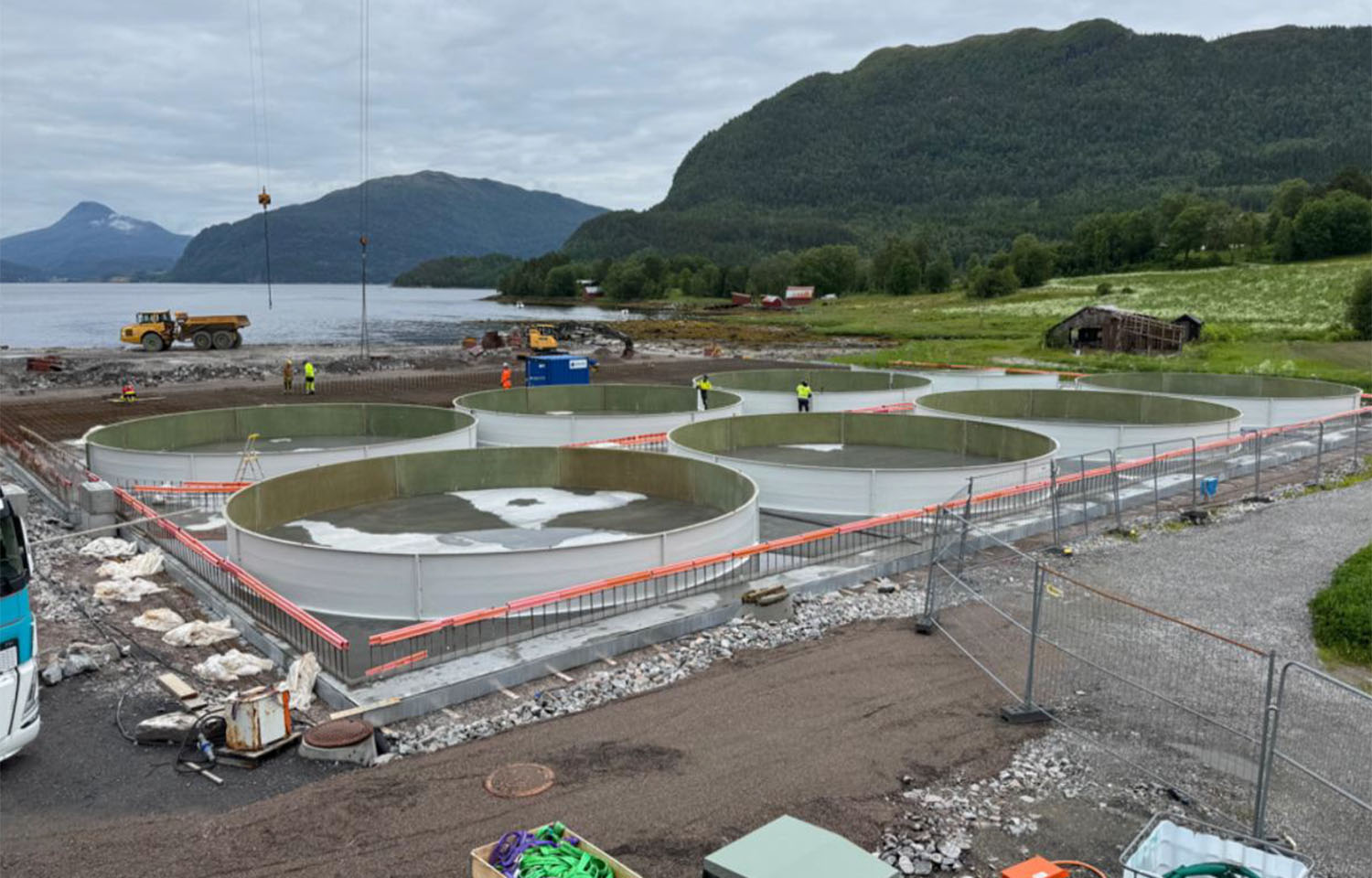 Nordic Halibut's Tjeldbergodden-based juvenile halibut production facility