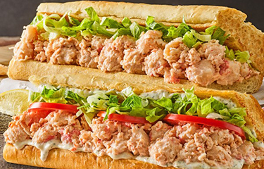 Quiznos is offering a new Lemon-Herb Lobster Sub.