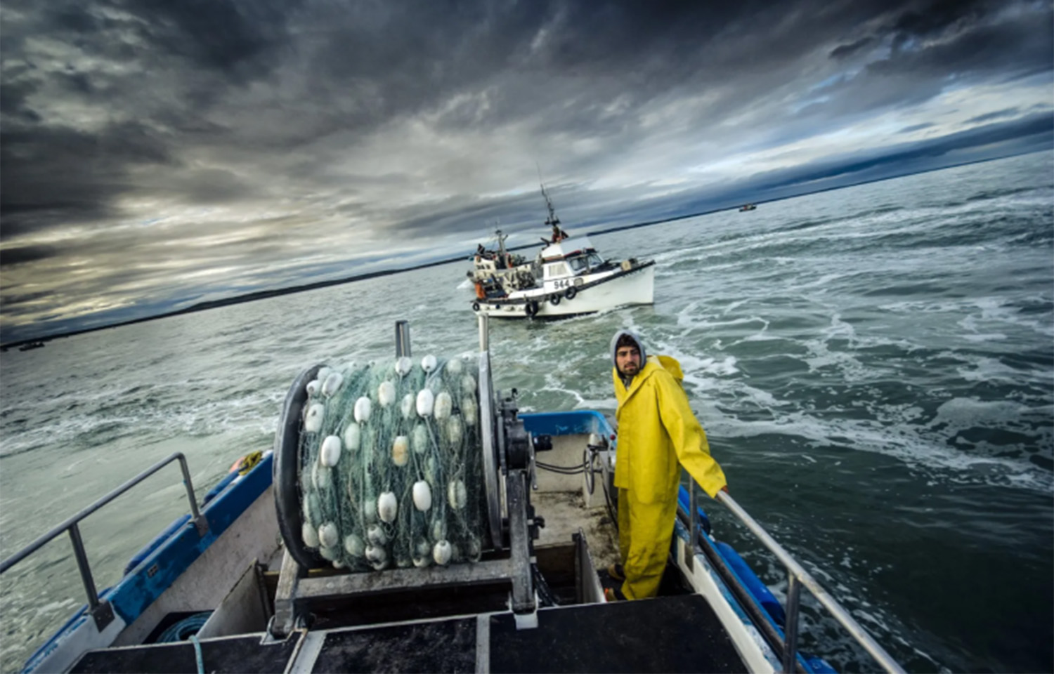 A gillnetter in Alaska's Bristol Bay