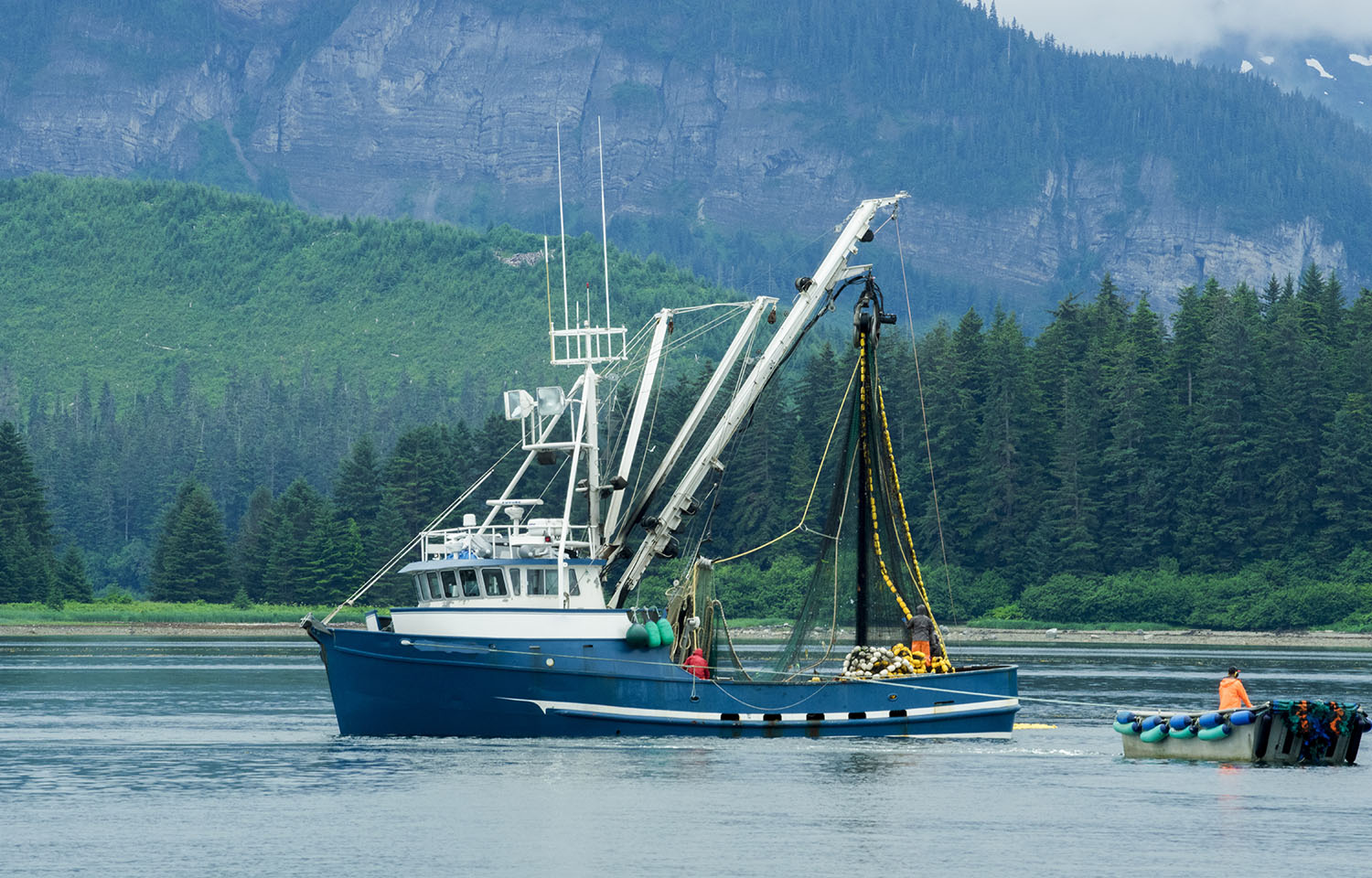 An Alaska fishing vessel