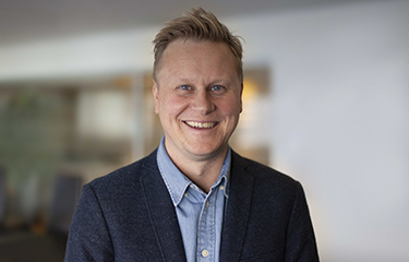 Maritech VP of Sales Klas Vangen.