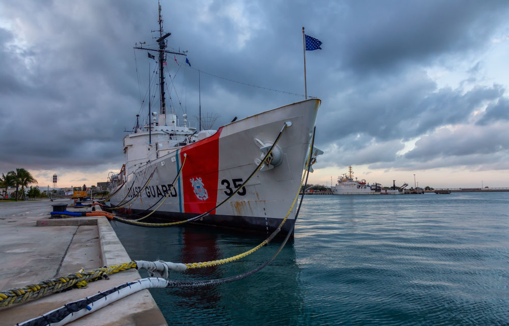 a U.S. Coast Guard vessel
