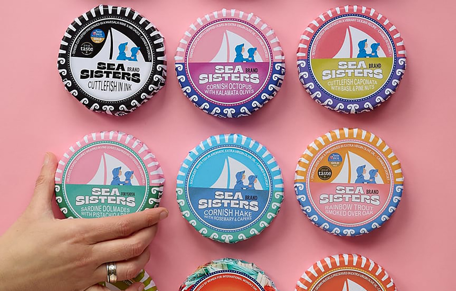 Sea Sisters cans
