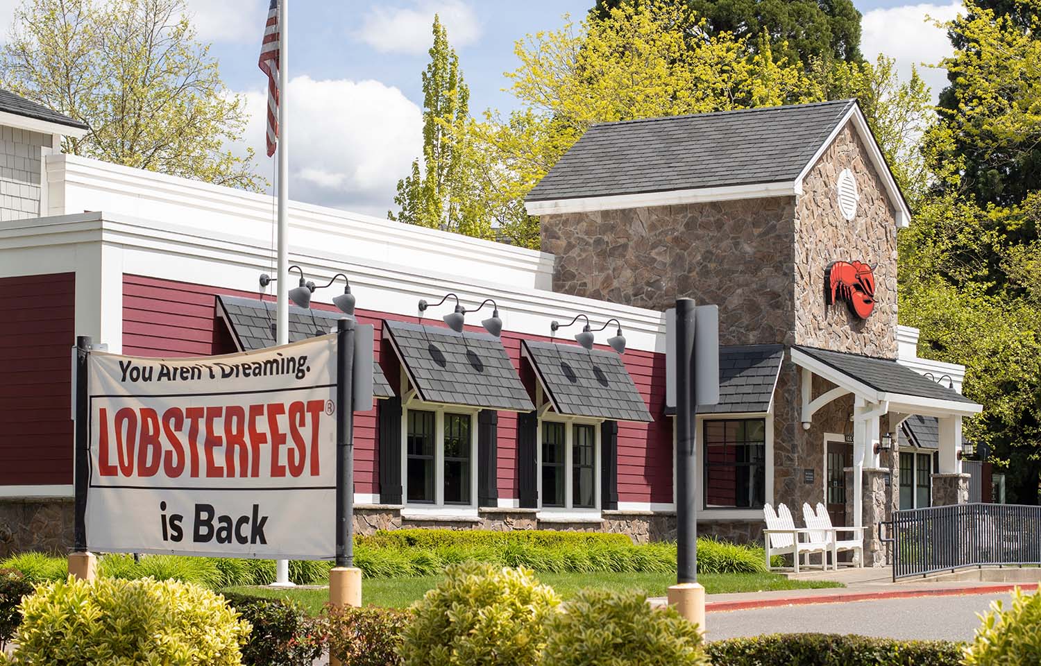 A Red Lobster restaurant