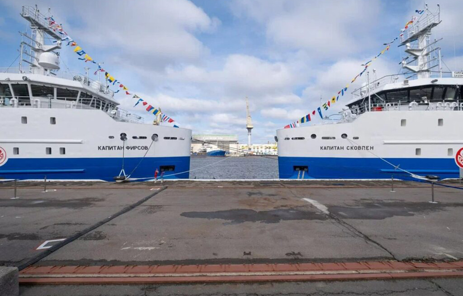 Two new Russian crab fishing vessels
