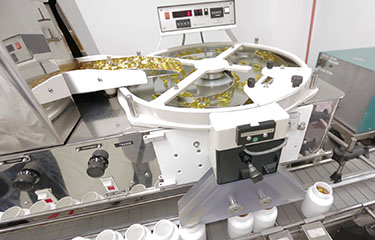 A Softgel machine.