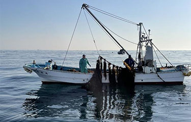 ASC boat on water