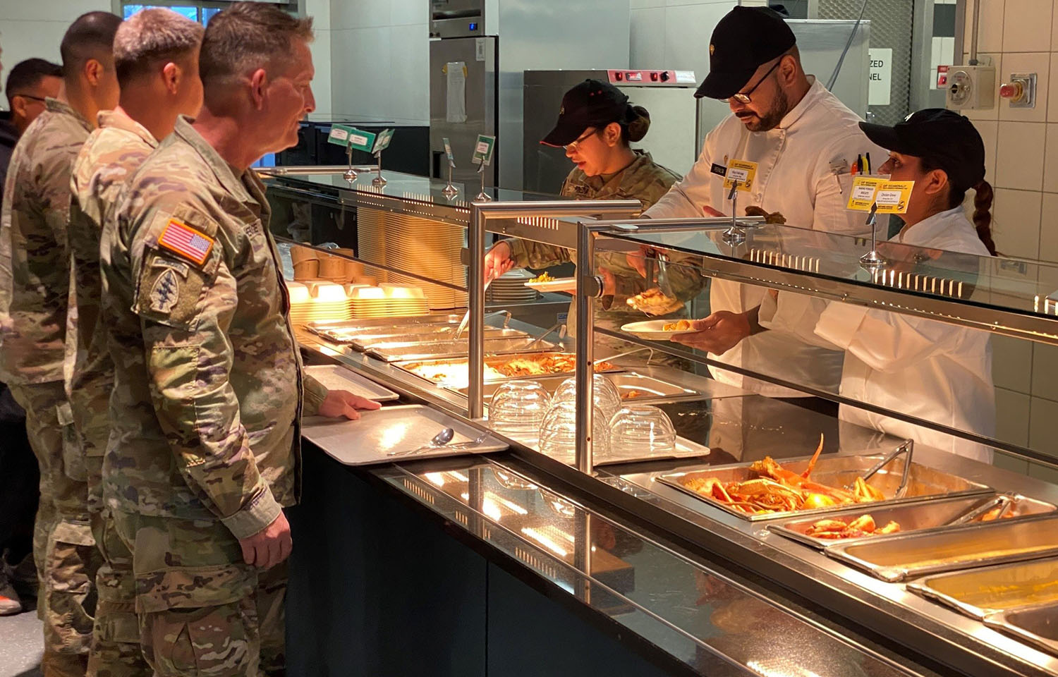 U.S. military dining